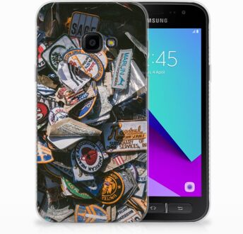 B2Ctelecom Samsung Galaxy Xcover 4 Uniek TPU Hoesje Badges