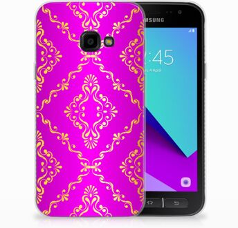 B2Ctelecom Samsung Galaxy Xcover 4 Uniek TPU Hoesje Barok Roze