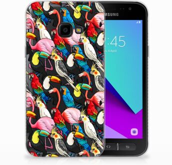 B2Ctelecom Samsung Galaxy Xcover 4 Uniek TPU Hoesje Birds