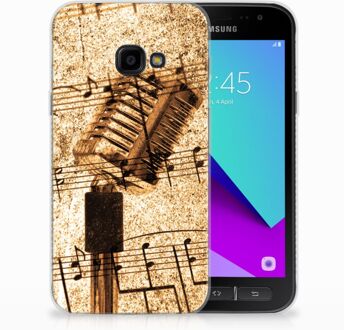 B2Ctelecom Samsung Galaxy Xcover 4 Uniek TPU Hoesje Bladmuziek