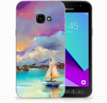 B2Ctelecom Samsung Galaxy Xcover 4 Uniek TPU Hoesje Boat