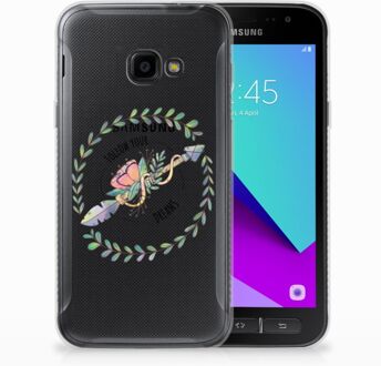 B2Ctelecom Samsung Galaxy Xcover 4 Uniek TPU Hoesje Boho Dreams