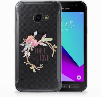 B2Ctelecom Samsung Galaxy Xcover 4 Uniek TPU Hoesje Boho Text