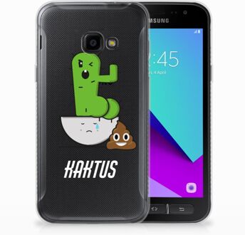 B2Ctelecom Samsung Galaxy Xcover 4 Uniek TPU Hoesje Cactus Poo