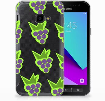 B2Ctelecom Samsung Galaxy Xcover 4 Uniek TPU Hoesje Druiven