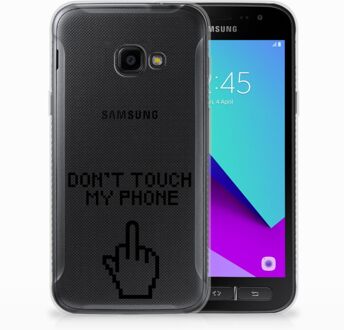 B2Ctelecom Samsung Galaxy Xcover 4 Uniek TPU Hoesje Finger DTMP