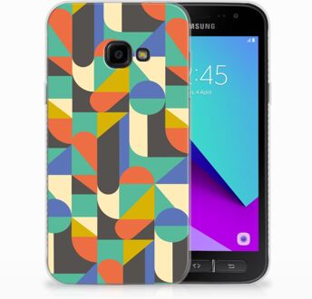 B2Ctelecom Samsung Galaxy Xcover 4 Uniek TPU Hoesje Funky Retro