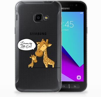 B2Ctelecom Samsung Galaxy Xcover 4 Uniek TPU Hoesje Giraffe