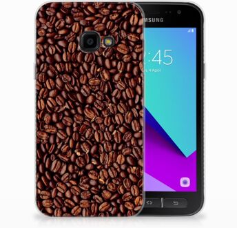 B2Ctelecom Samsung Galaxy Xcover 4 Uniek TPU Hoesje Koffiebonen