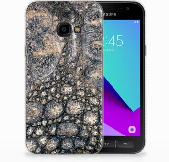 B2Ctelecom Samsung Galaxy Xcover 4 Uniek TPU Hoesje Krokodillenprint