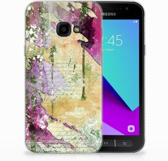 B2Ctelecom Samsung Galaxy Xcover 4 Uniek TPU Hoesje Letter Painting