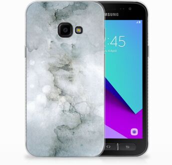 B2Ctelecom Samsung Galaxy Xcover 4 Uniek TPU Hoesje Painting Grey