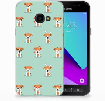 B2Ctelecom Samsung Galaxy Xcover 4 Uniek TPU Hoesje Pups