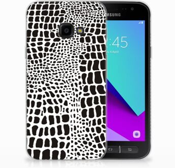 B2Ctelecom Samsung Galaxy Xcover 4 Uniek TPU Hoesje Slangenprint