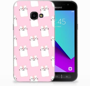 B2Ctelecom Samsung Galaxy Xcover 4 Uniek TPU Hoesje Sleeping Cats