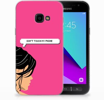 B2Ctelecom Samsung Galaxy Xcover 4 Uniek TPU Hoesje Woman DTMP