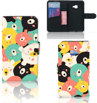 B2Ctelecom Samsung Galaxy Xcover 4 Uniek Wallet Book Case Hoesje Bears