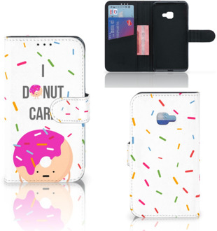 B2Ctelecom Samsung Galaxy Xcover 4 Uniek Wallet Book Case Hoesje Donut