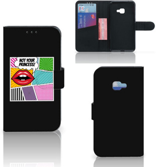 B2Ctelecom Samsung Galaxy Xcover 4 Uniek Wallet Book Case Hoesje Popart Princess