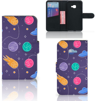 B2Ctelecom Samsung Galaxy Xcover 4 Uniek Wallet Book Case Hoesje Space