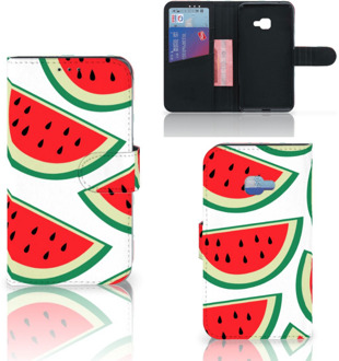 B2Ctelecom Samsung Galaxy Xcover 4 Uniek Wallet Book Case Hoesje Watermelons