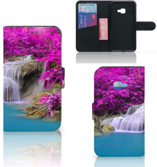 B2Ctelecom Samsung Galaxy Xcover 4 Uniek Wallet Book Case Hoesje Waterval