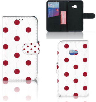 B2Ctelecom Samsung Galaxy Xcover 4 Wallet Book Case Hoesje Design Cherries