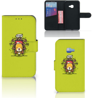 B2Ctelecom Samsung Galaxy Xcover 4 Wallet Book Case Hoesje Design Doggy Biscuit