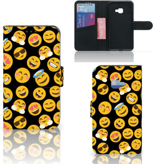 B2Ctelecom Samsung Galaxy Xcover 4 Wallet Book Case Hoesje Design Emoji