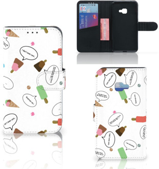 B2Ctelecom Samsung Galaxy Xcover 4 Wallet Book Case Hoesje Design IJsjes