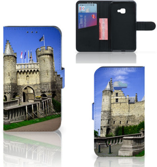 B2Ctelecom Samsung Galaxy Xcover 4 Wallet Book Case Hoesje Design Kasteel