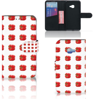 B2Ctelecom Samsung Galaxy Xcover 4 Wallet Book Case Hoesje Design Paprika Red