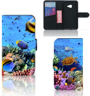 B2Ctelecom Samsung Galaxy Xcover 4 Wallet Book Case Hoesje Design Vissen