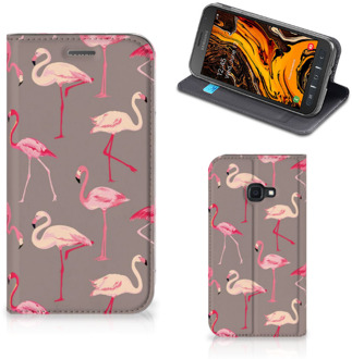 B2Ctelecom Samsung Galaxy Xcover 4s Hoesje maken Flamingo