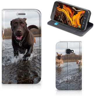 B2Ctelecom Samsung Galaxy Xcover 4s Hoesje maken Honden Labrador