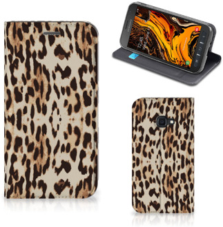 B2Ctelecom Samsung Galaxy Xcover 4s Hoesje maken Leopard