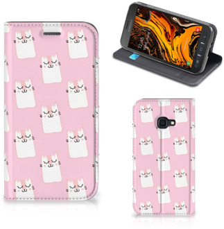 B2Ctelecom Samsung Galaxy Xcover 4s Hoesje maken Sleeping Cats