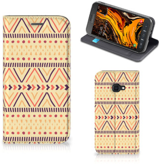 B2Ctelecom Samsung Galaxy Xcover 4s Hoesje met Magneet Aztec Yellow