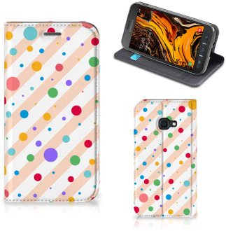 B2Ctelecom Samsung Galaxy Xcover 4s Hoesje met Magneet Dots