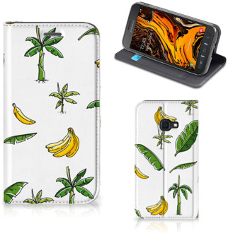 B2Ctelecom Samsung Galaxy Xcover 4s Smart Cover Banana Tree