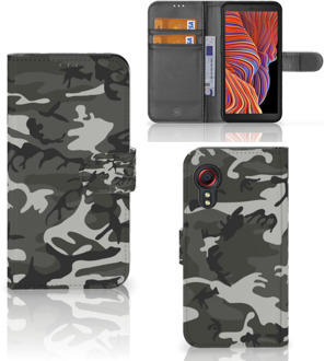 B2Ctelecom Samsung Galaxy Xcover 5 Telefoon Hoesje Cadeau voor hem Army Light