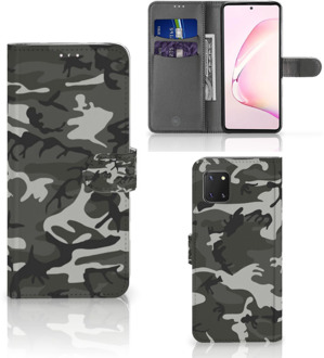 B2Ctelecom Samsung Note 10 Lite Telefoon Hoesje Cadeau voor hem Army Light