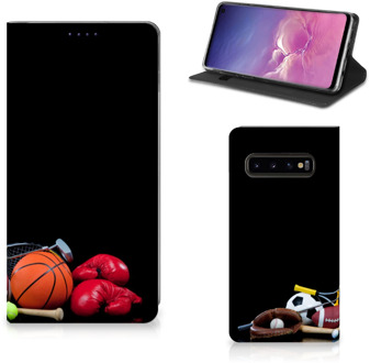 B2Ctelecom Samsung S10 Bookcase Design Sports