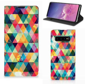 B2Ctelecom Samsung S10 Bookcover  Geruit