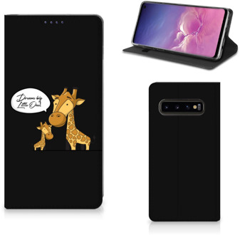 B2Ctelecom Samsung S10 Bookcover  Giraffe