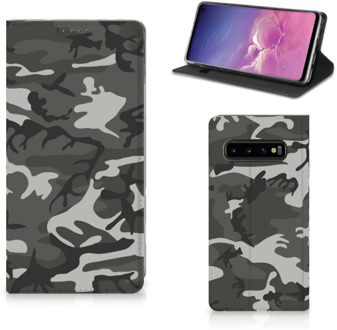 B2Ctelecom Samsung S10 Flipcase Army Light