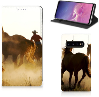 B2Ctelecom Samsung S10 HoesjeDesign Cowboy