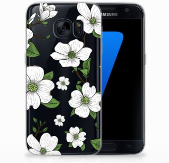 B2Ctelecom Samsung S7 Hoesje Design Dogwood Flowers