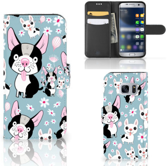 B2Ctelecom Samsung S7 Telefoonhoesje Design Hondjes