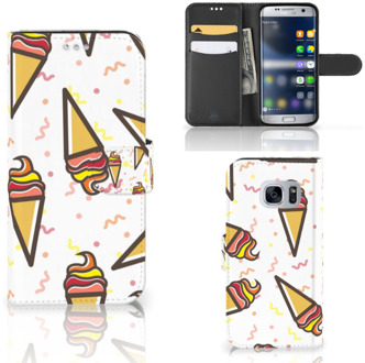 B2Ctelecom Samsung S7 Telefoonhoesje Design Icecream